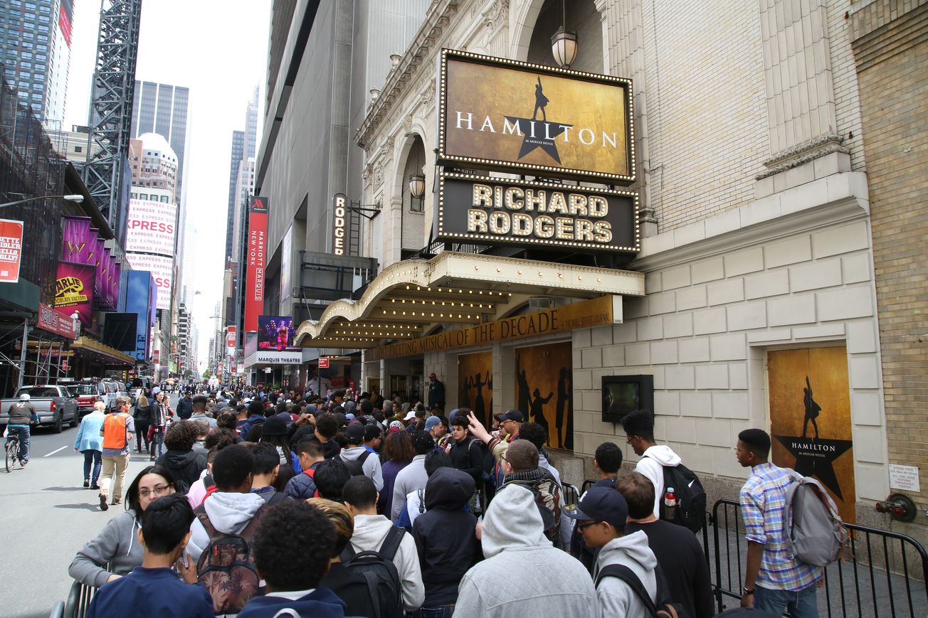 Hamilton richard rodgers outlet tickets