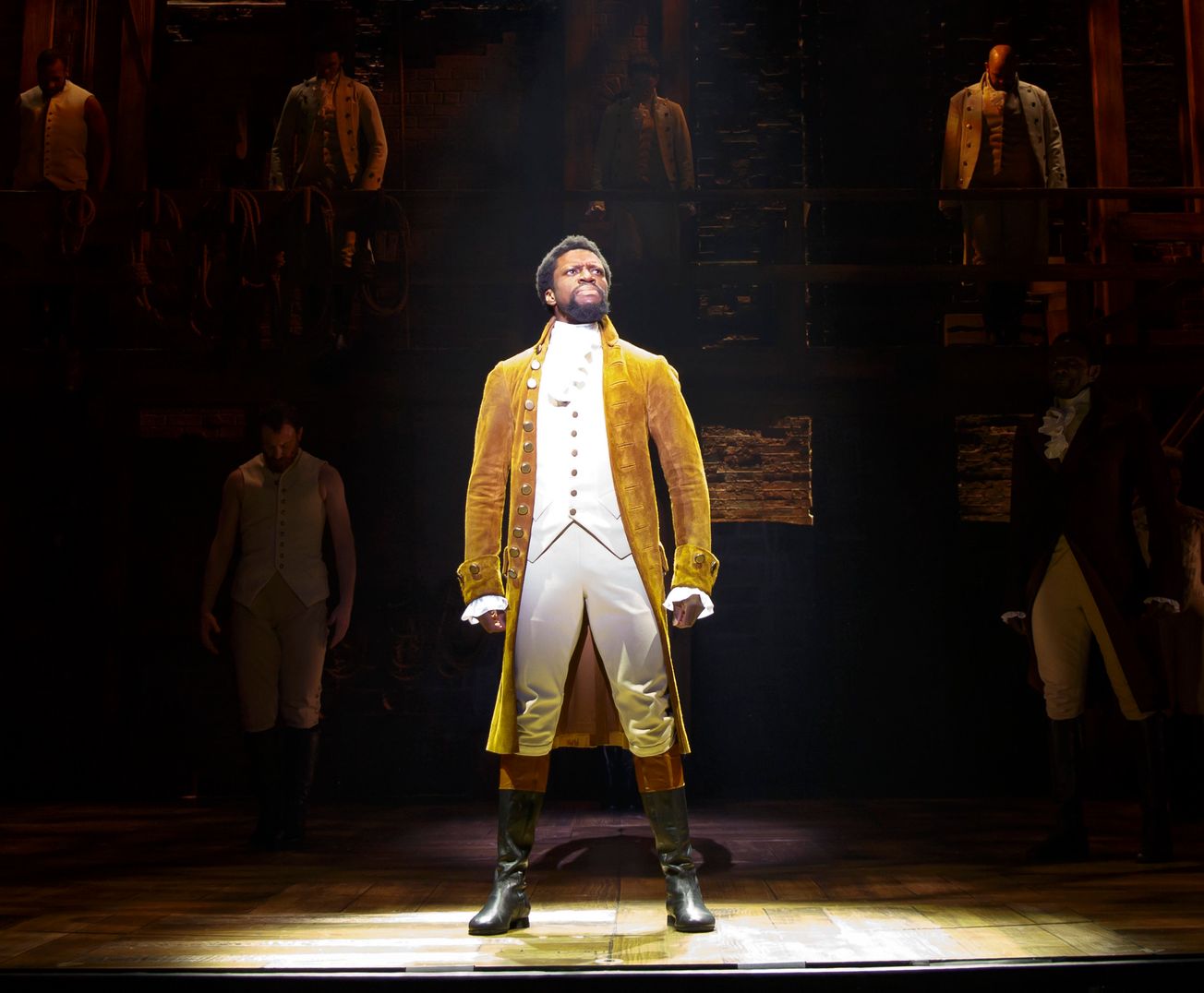 Michael Luwoye to play Hamilton on Broadway starting in January