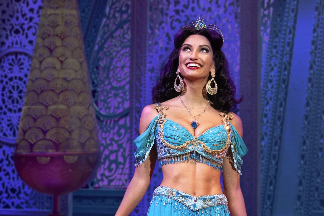 Disney Aladdin & Princess Jasmine Musical Jewelry Box A Whole New World