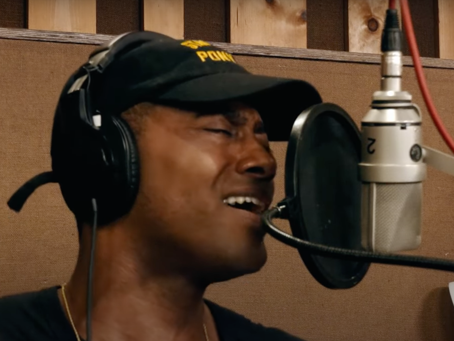 Watch Joshua Boone and company in the recording studio for ‘The Outsiders’